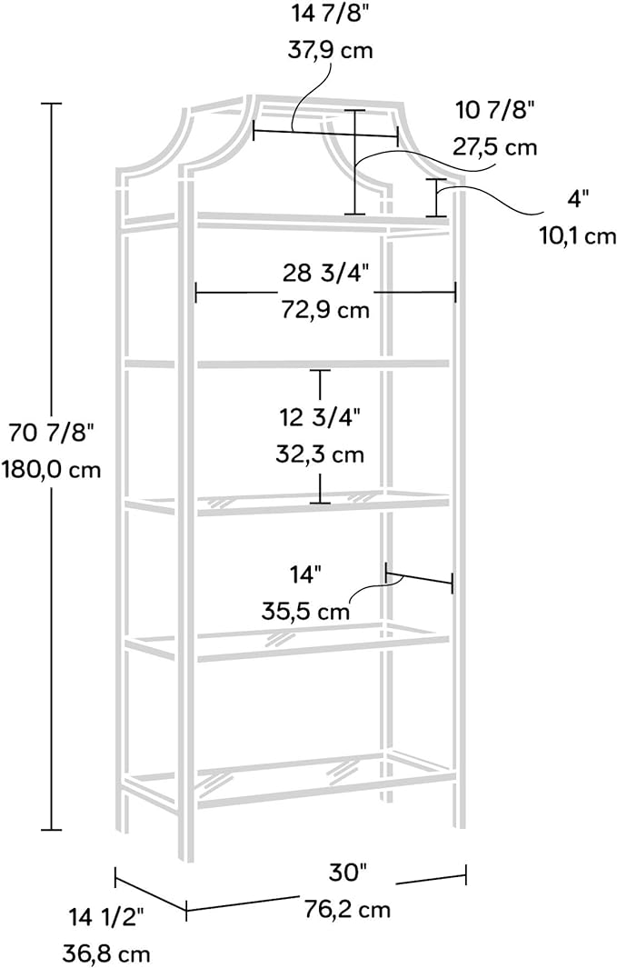 Black Shelving and Custom Signage Set