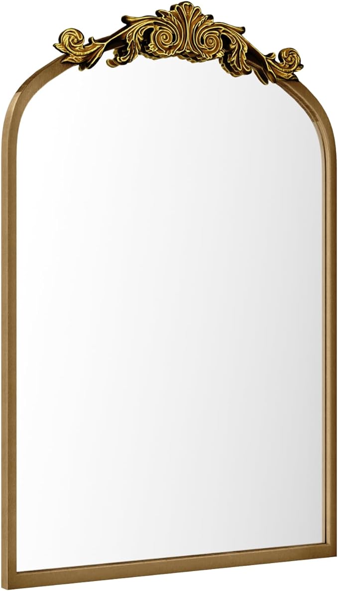 24"x36" Gold Vintage Mirror