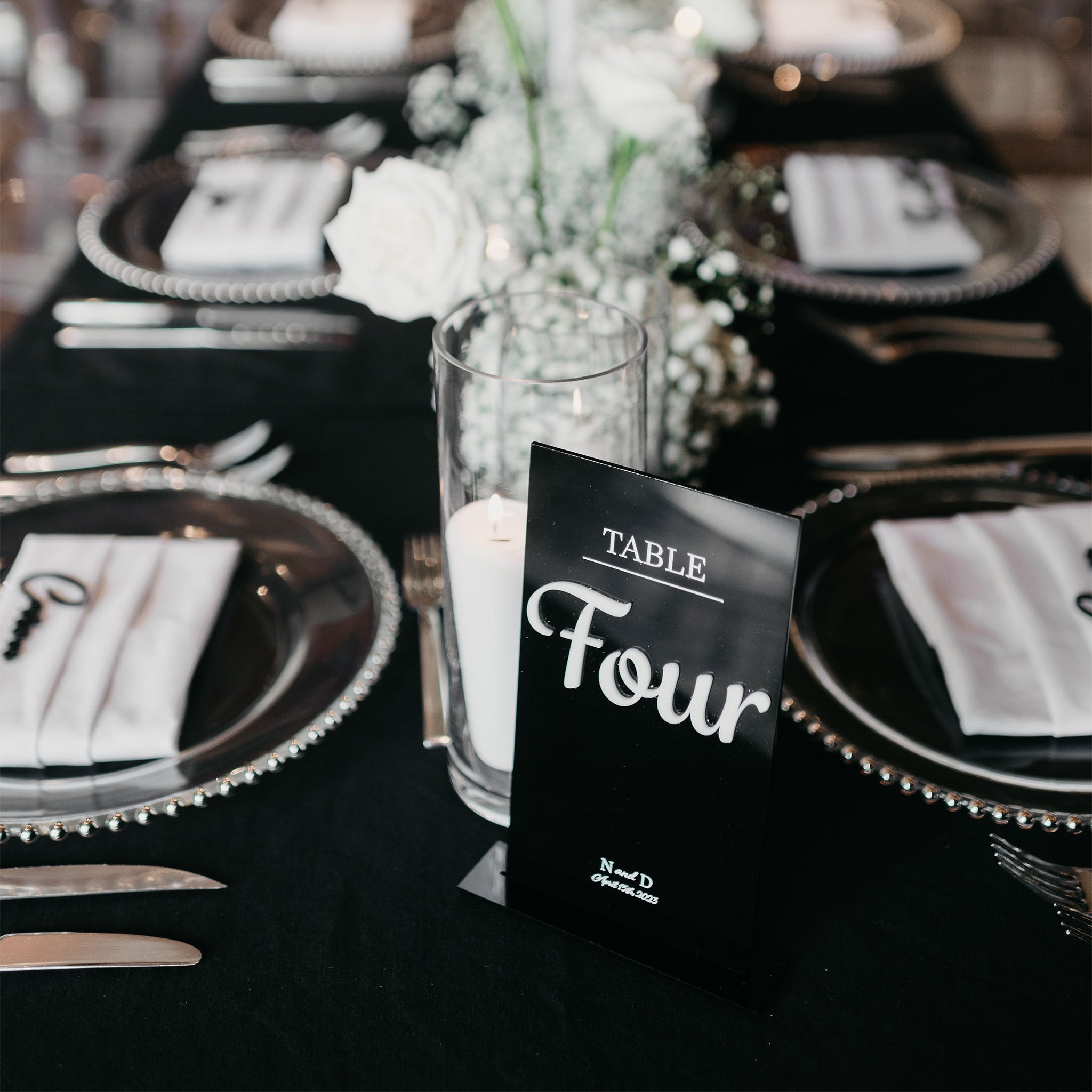 The Brighton Collection: Table Numbers