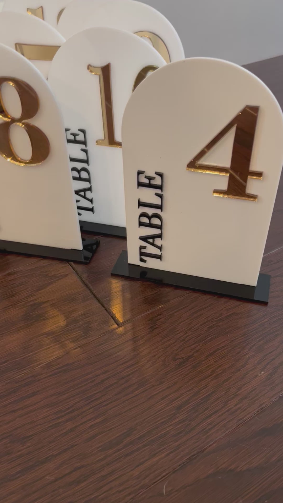 The Brighton Collection: Table Numbers